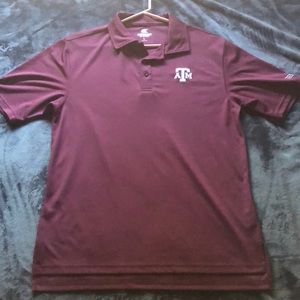 Men’s Texas A&M Polo Size Large